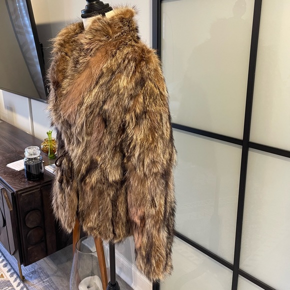 Coyote fur jacket S - Picture 3 of 9